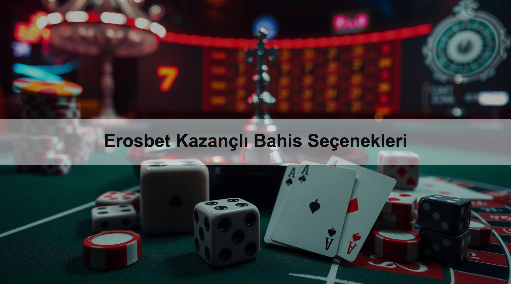 Erosbet Kazançlı Bahis Seçenekleri 1 Erosbet Kazançlı Bahis Seçenekleri